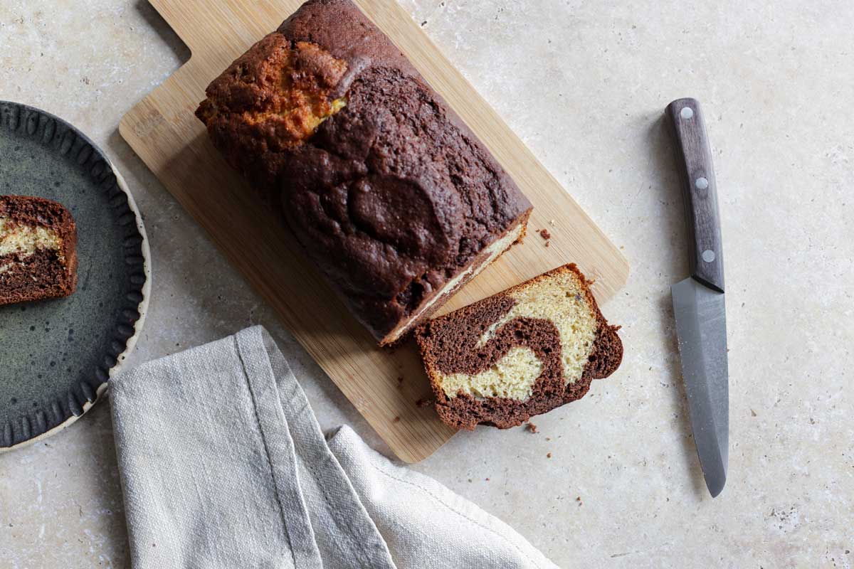 Chocolate Marble Banana Loaf &ndash; The Secret Truffletier