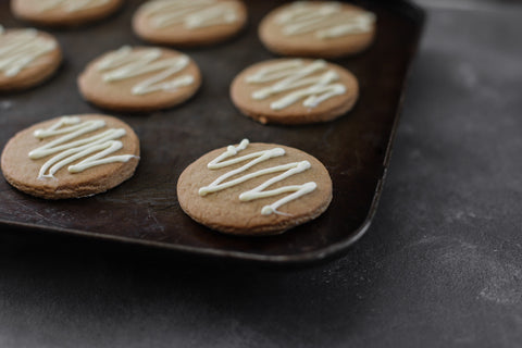 Ginger & White Chocolate Biscuits
