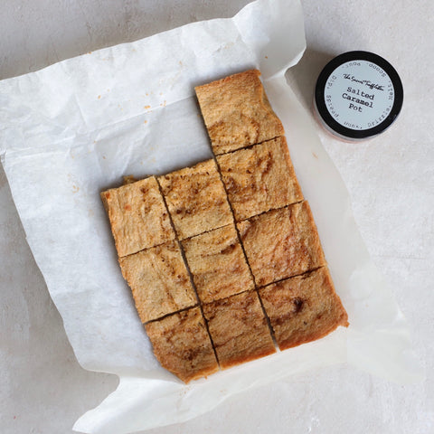 Salted Caramel Blondies
