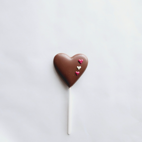 Mother's Day Heart Lolly - COLLECTION ONLY