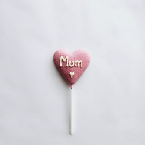 Mother's Day Heart Lolly - COLLECTION ONLY