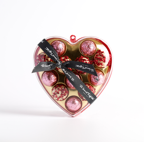 Raspberry & Champagne Heart 120g