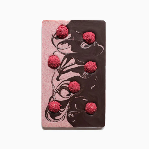 Raspberry & Champagne Giant Chocolate Bar